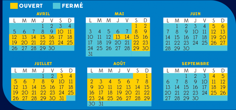 horaires volerie du forez